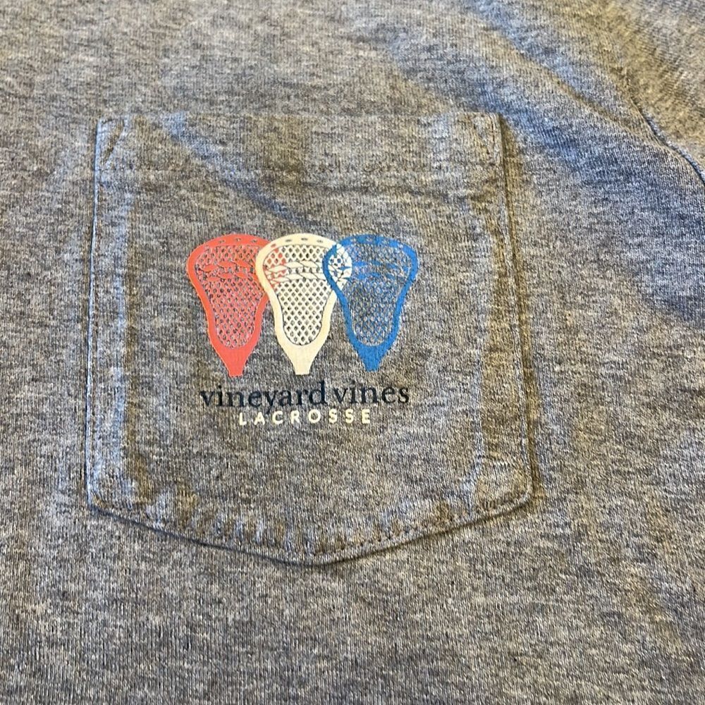 Vineyard vines youth lacrosse T-shirt size large-16 excellent condition. - Picture 2 of 6